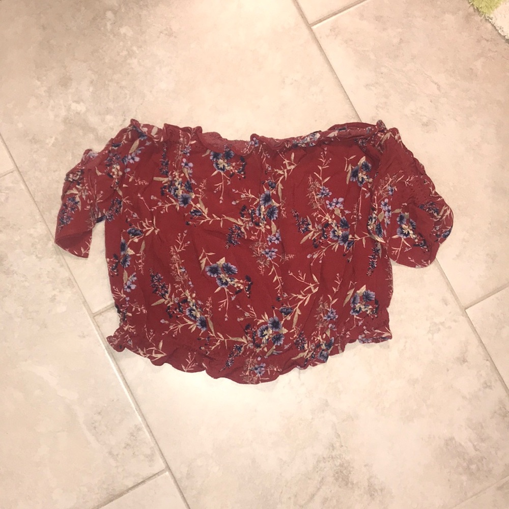 Off the shoulder shirt